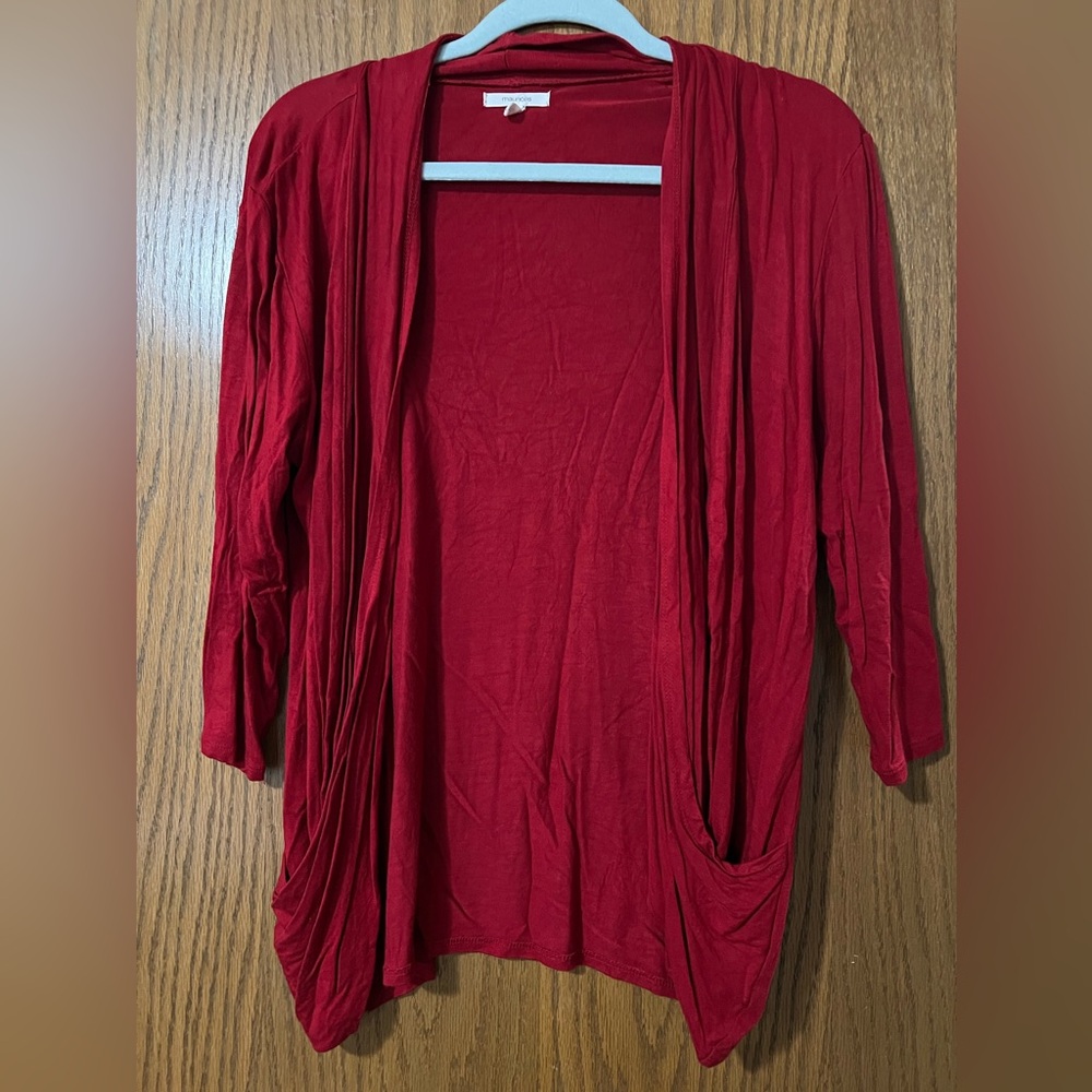 Red size large cardigan from Maurices’s size large
